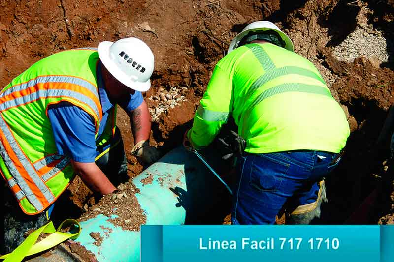 Localización de tuberías subterraneas en Bogotá